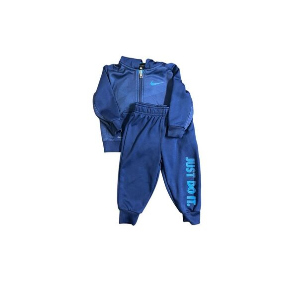 Nike Baby Tech Fleece Suit Jacket Hoddie Pants Sz 18M 18 Months - Picture 1 of 8